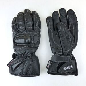 Schoeller Keprotec Hipora Motorcycle Gloves XL Black Leather  Knuckle Protection